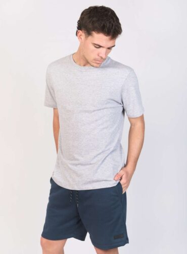 122456. Remera Basic Gris Melange