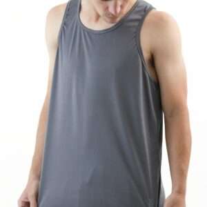 129101.  Musculosa de Set Gris Grafito