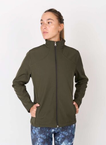 323234. Campera New Soft Verde Militar