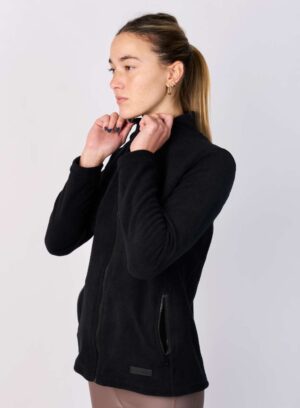 323230. Campera de Micropolar Negra