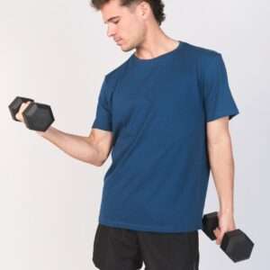 122456. Remera Basic Azulino