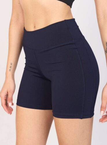 425112. Short con Recortes Azul Marino