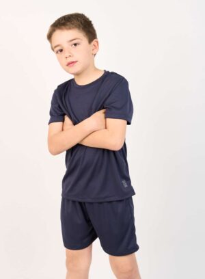 121101. Remera Set Unisex Niño Azul Marino