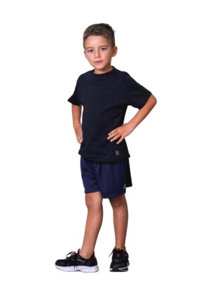 121201. Remera m/c Basic Unisex Negro