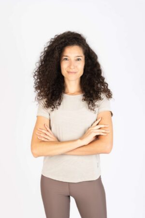 121766. Remera Silk Cemento