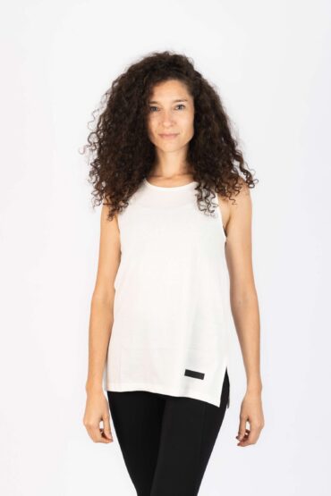 121755. Musculosa Maxi Viena Crudo