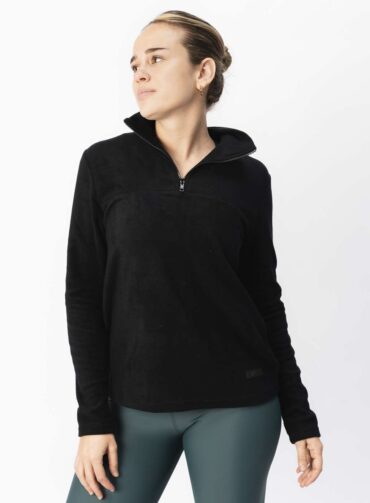 323127. Buzo Micropolar Anorak Negro
