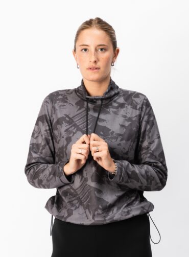 323247. Buzo Polar Estampado Ruby Grey
