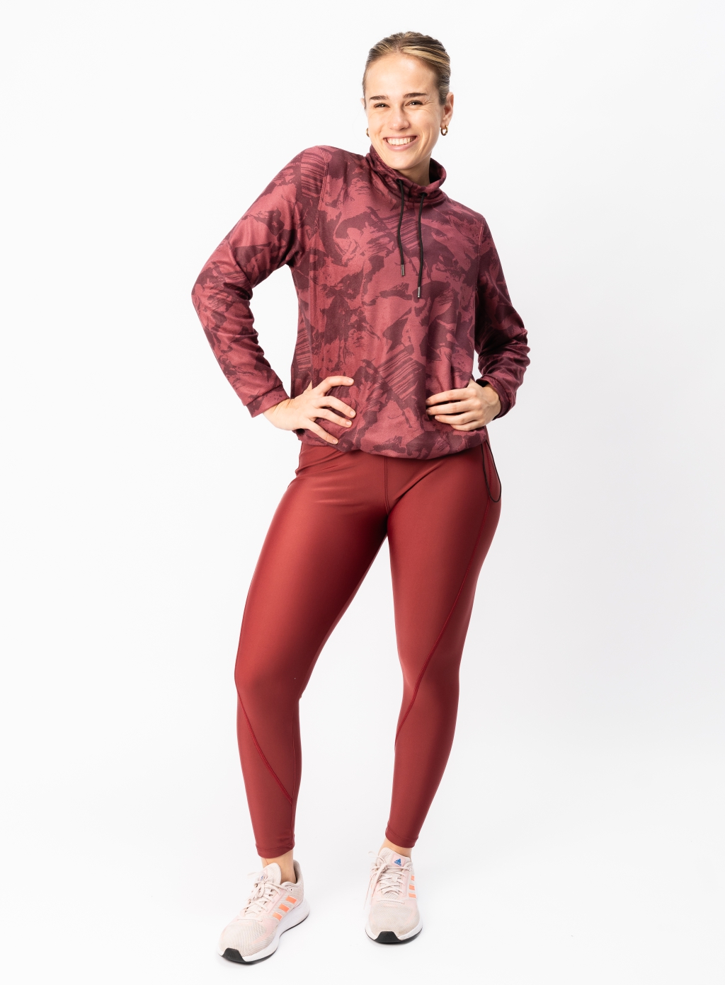 323247. Buzo Polar Estampado Ruby Malbec - Image 5