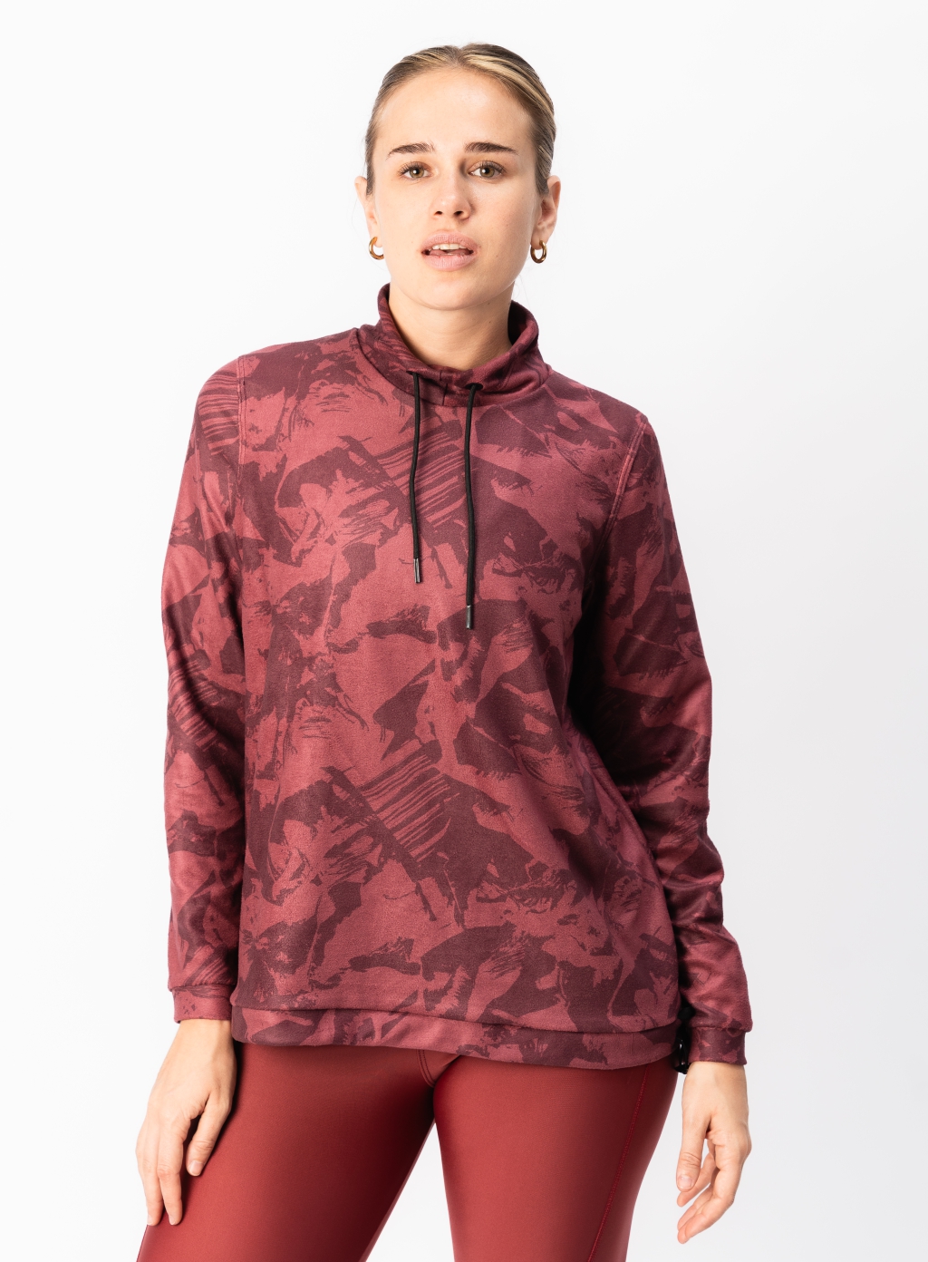 323247. Buzo Polar Estampado Ruby Malbec - Image 3