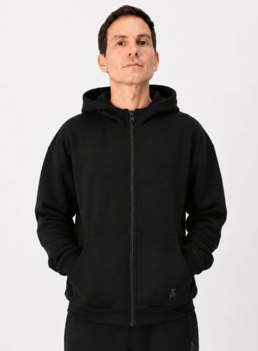 324228. Campera de Frisa Glascow Negra
