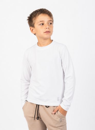 121202. Remera m/l Térmica Blanca