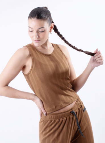 121769. Musculosa Corta Naero Mascavo