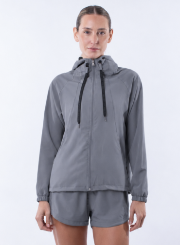328401. Campera Britney Gris Medio