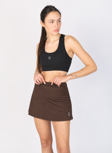 427518. Pollera calza Tennis Chocolate